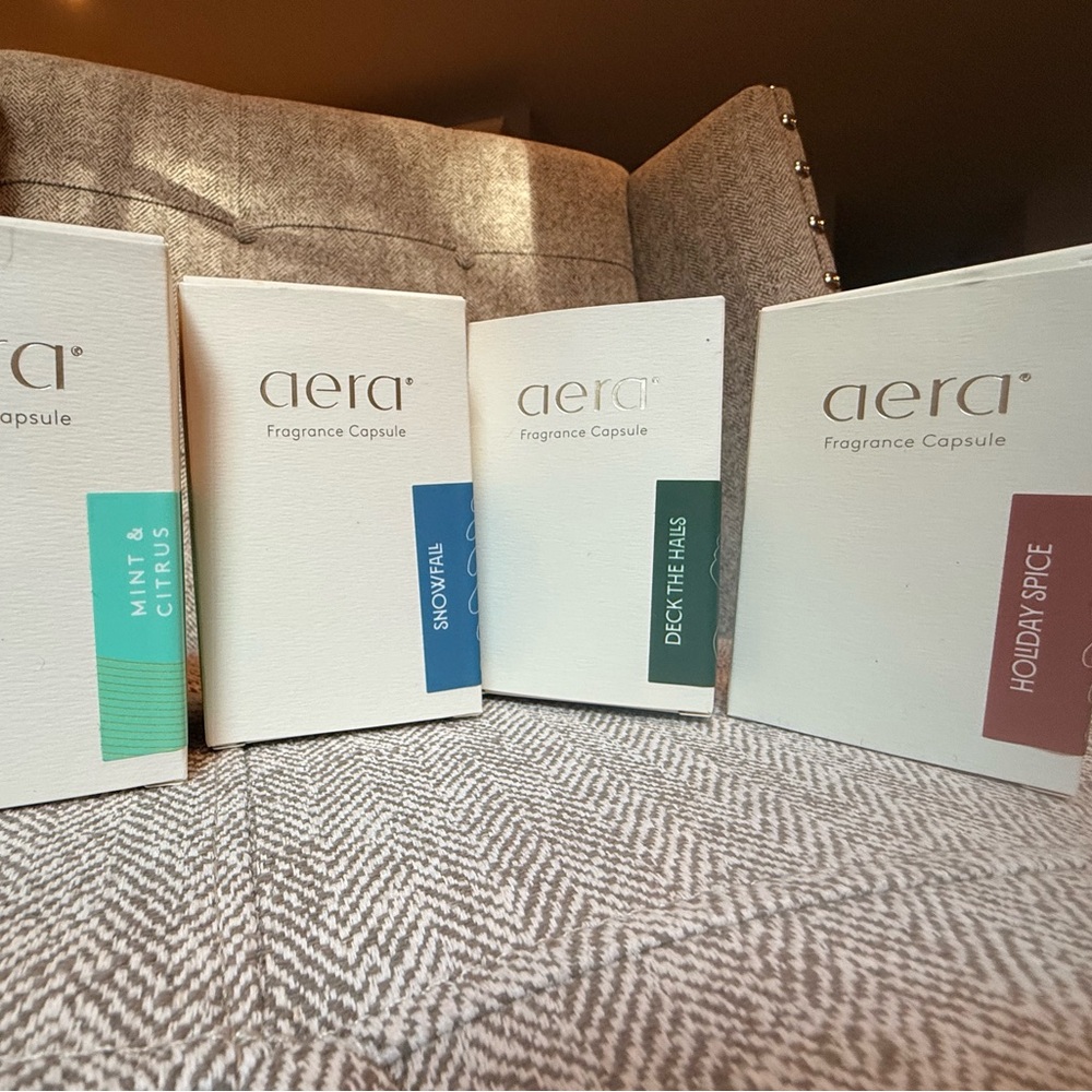 4 Full Size Aera Fragrance Capsules